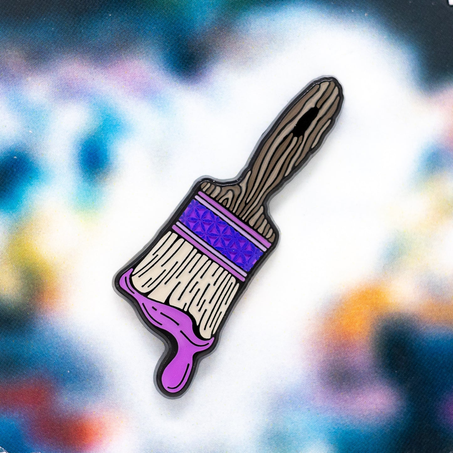 "AIS Badge Of Honor" Paintbrush Pin image 13