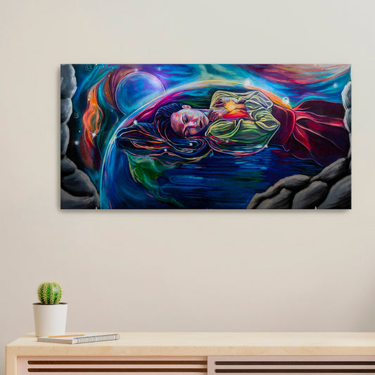 'Water Dreams'-Brook Ramsey-2019|Mural Maze Canvas Print image 0