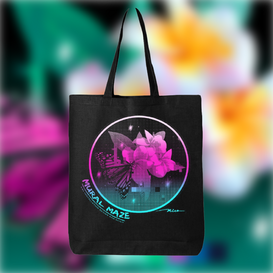 Mural Maze Tote Bag by Nico image 0