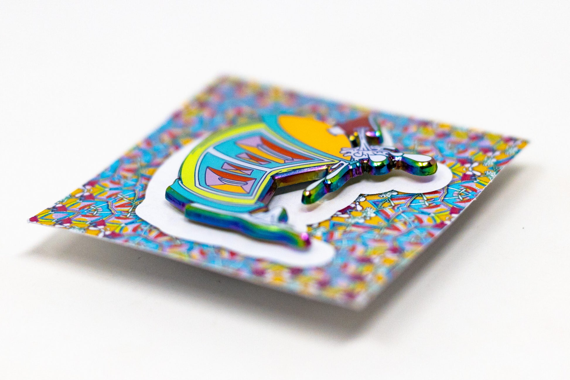 "Funk Spray" Lapel Pin / Art by Lex Newtho image 6